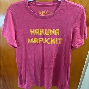 Pink Page 7 Graphic T-Shirt